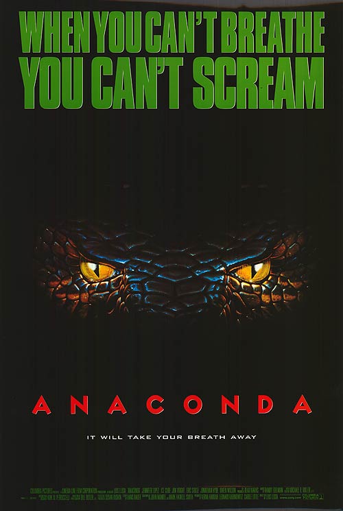 anaconda movie poster